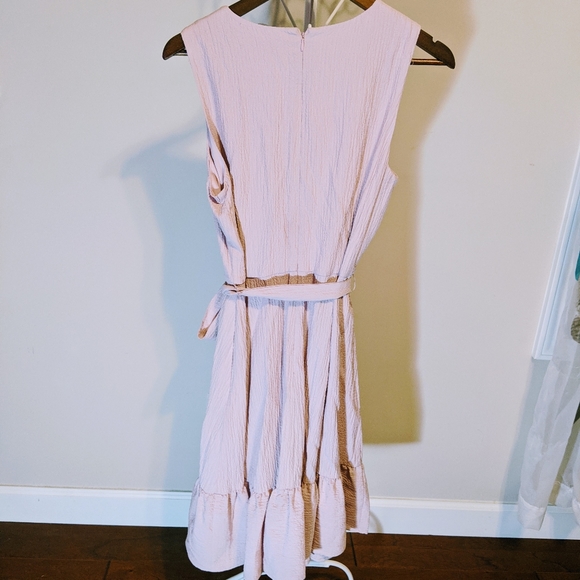 NWT Calvin Klein Rose Dress BEAUTIFUL - Picture 4 of 7